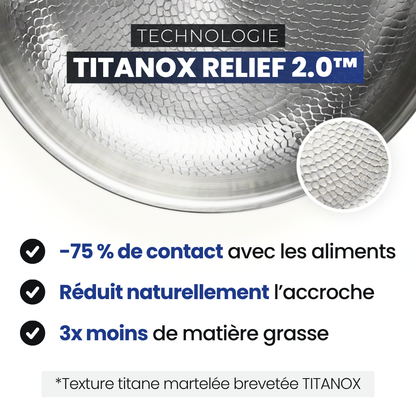 Poêle 100% Titane Pur — TITANOX®